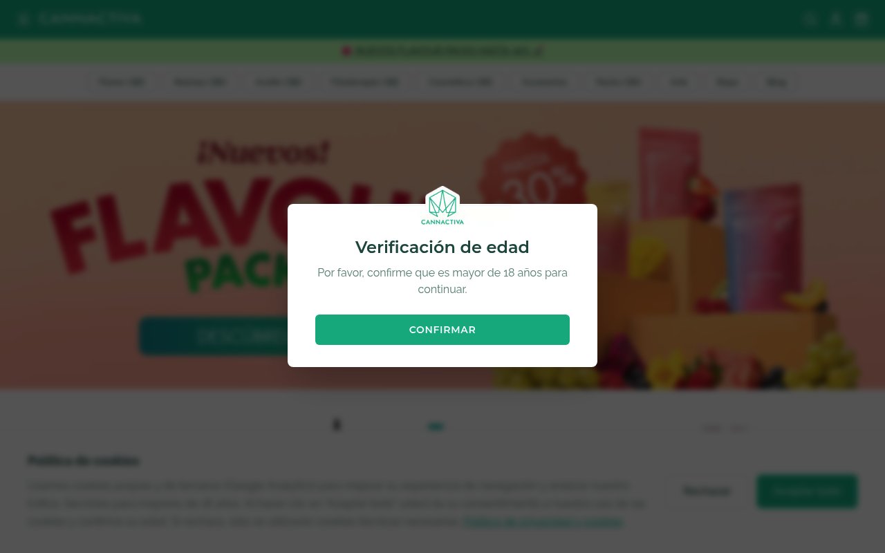Apercu du site Cannactiva