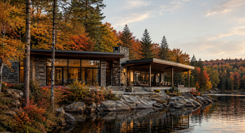 Passer sa retraite au Québec : comment concevoir une maison de prestige durable et confortable