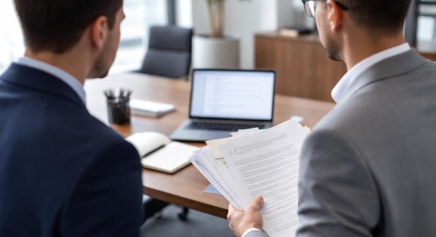 personnes-bureau-documents-portable