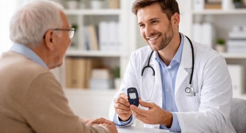 medecin-personne-agee-discussion-cabinet
