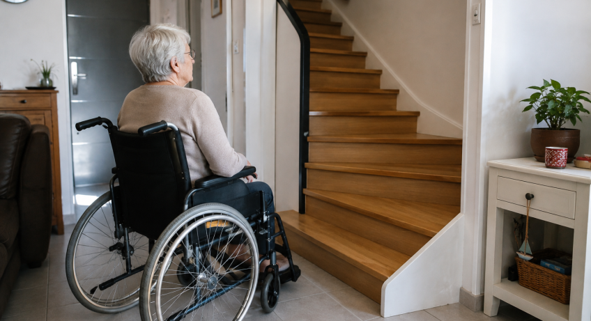 Monte-escalier ou plateforme élévatrice : quelle solution pour continuer à vivre chez soi ?